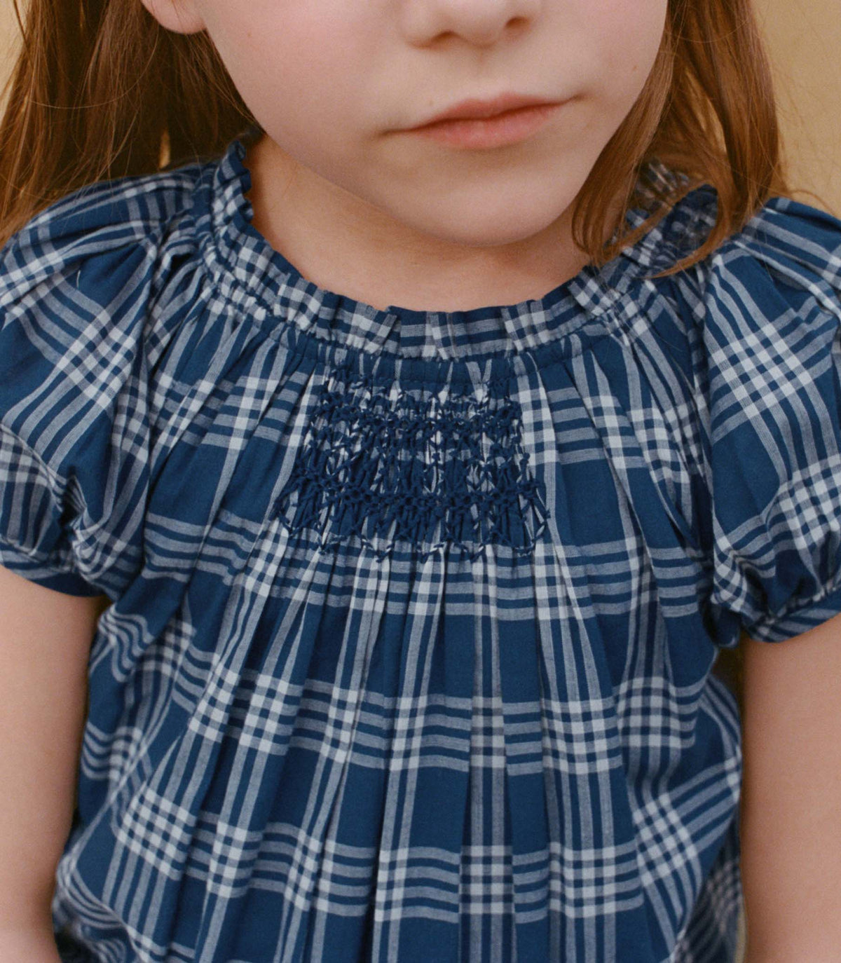 Esa Dress in Dorset Plaid | Organic Cotton Voile