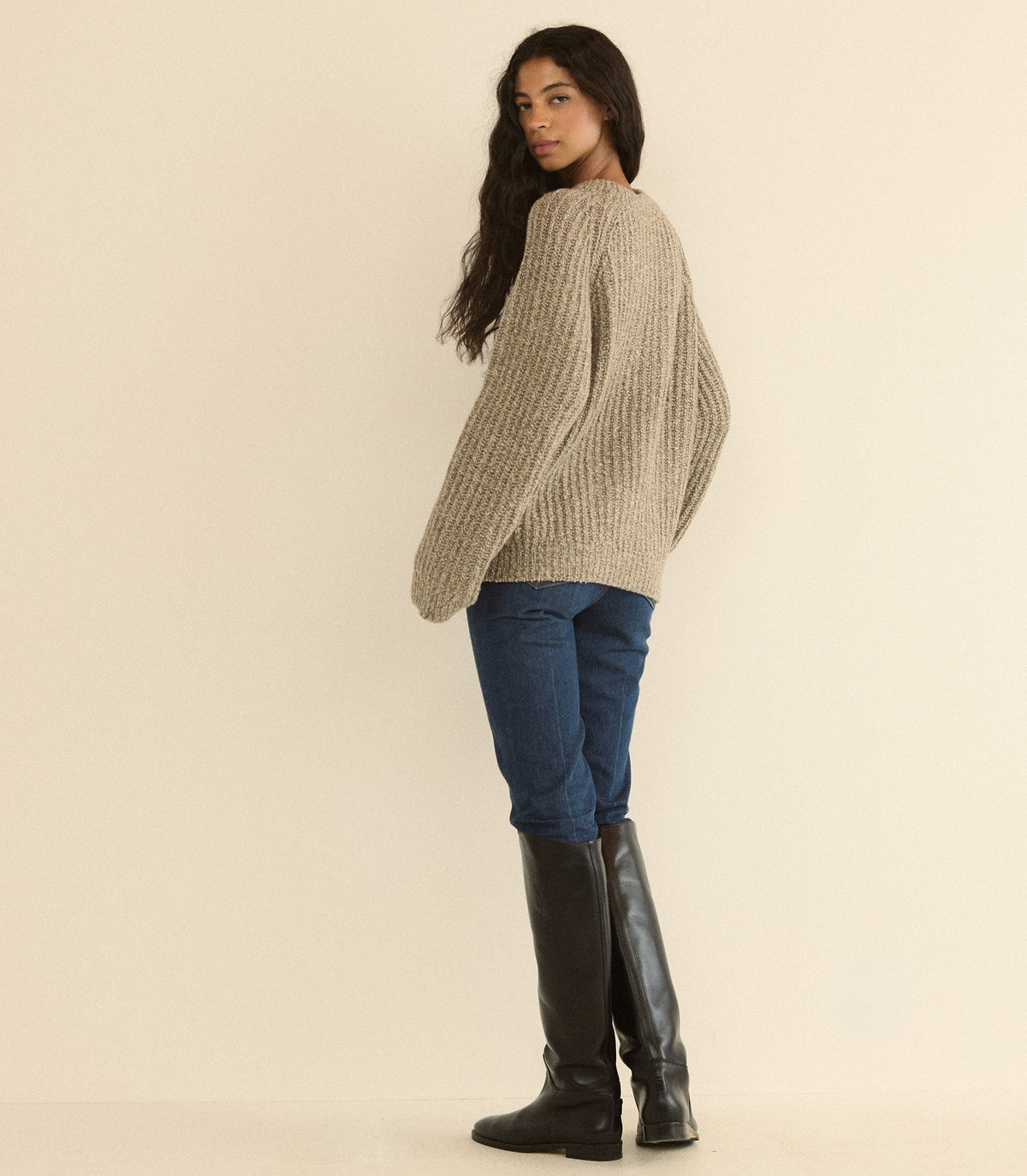 Essex Black Box Calf Leather Pull-On Boot | Italy