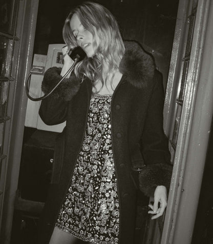 DÔEN Heirloom Farrow Wool-Cashmere Coat | Chocolate