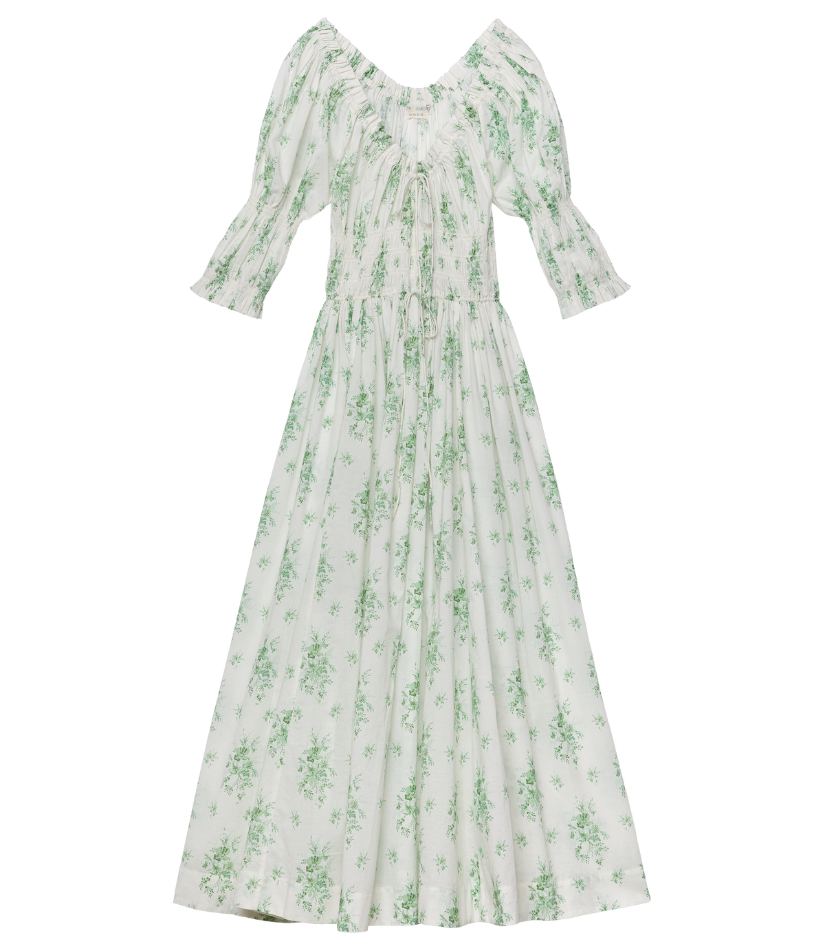 Ischia Organic Voile Dress | Petit Bouquet de Chamonix