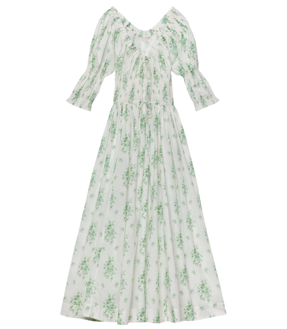 Ischia Organic Voile Dress | Petit Bouquet de Chamonix
