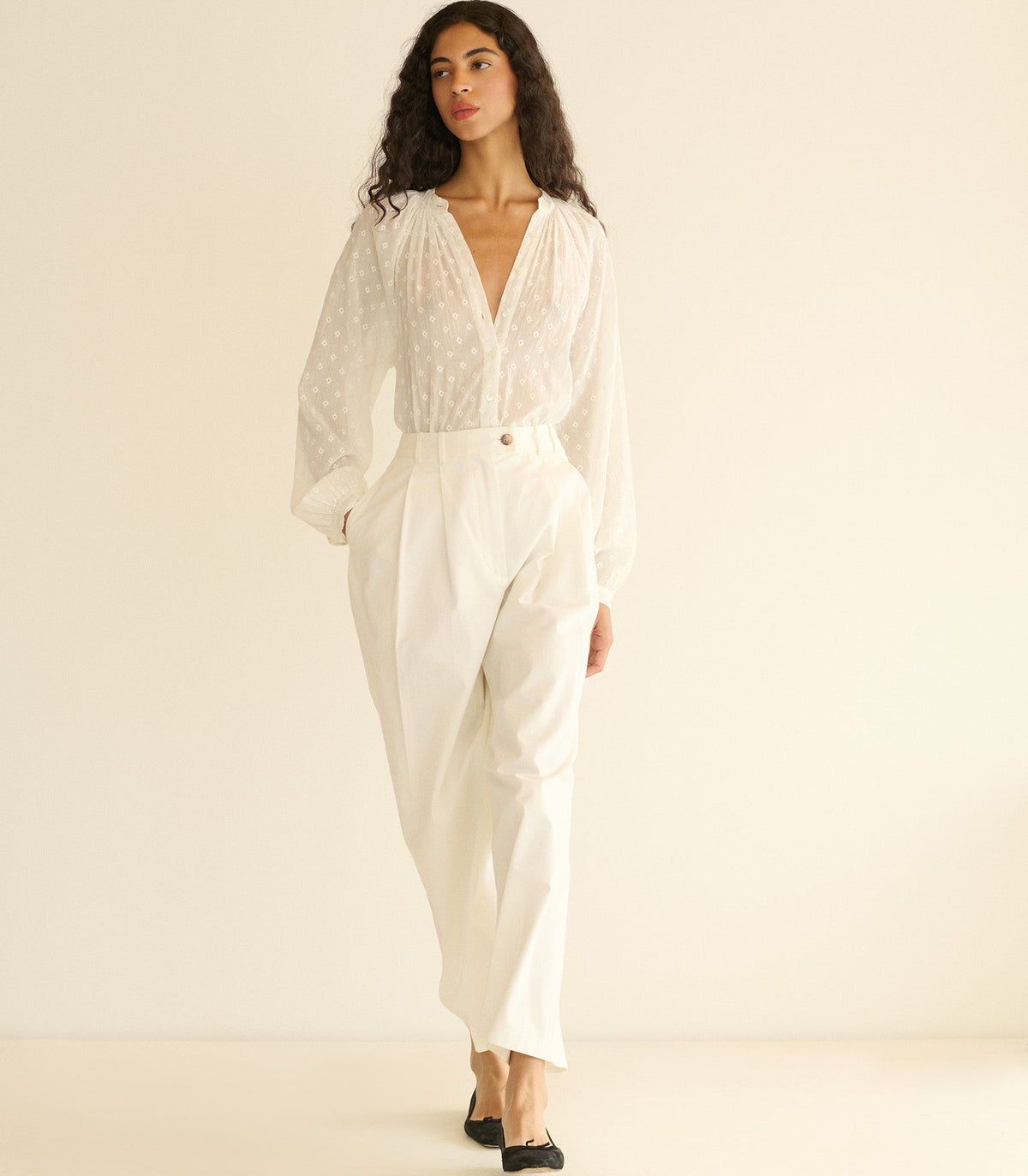 Julienne Top – Salt Marseille Embroidery