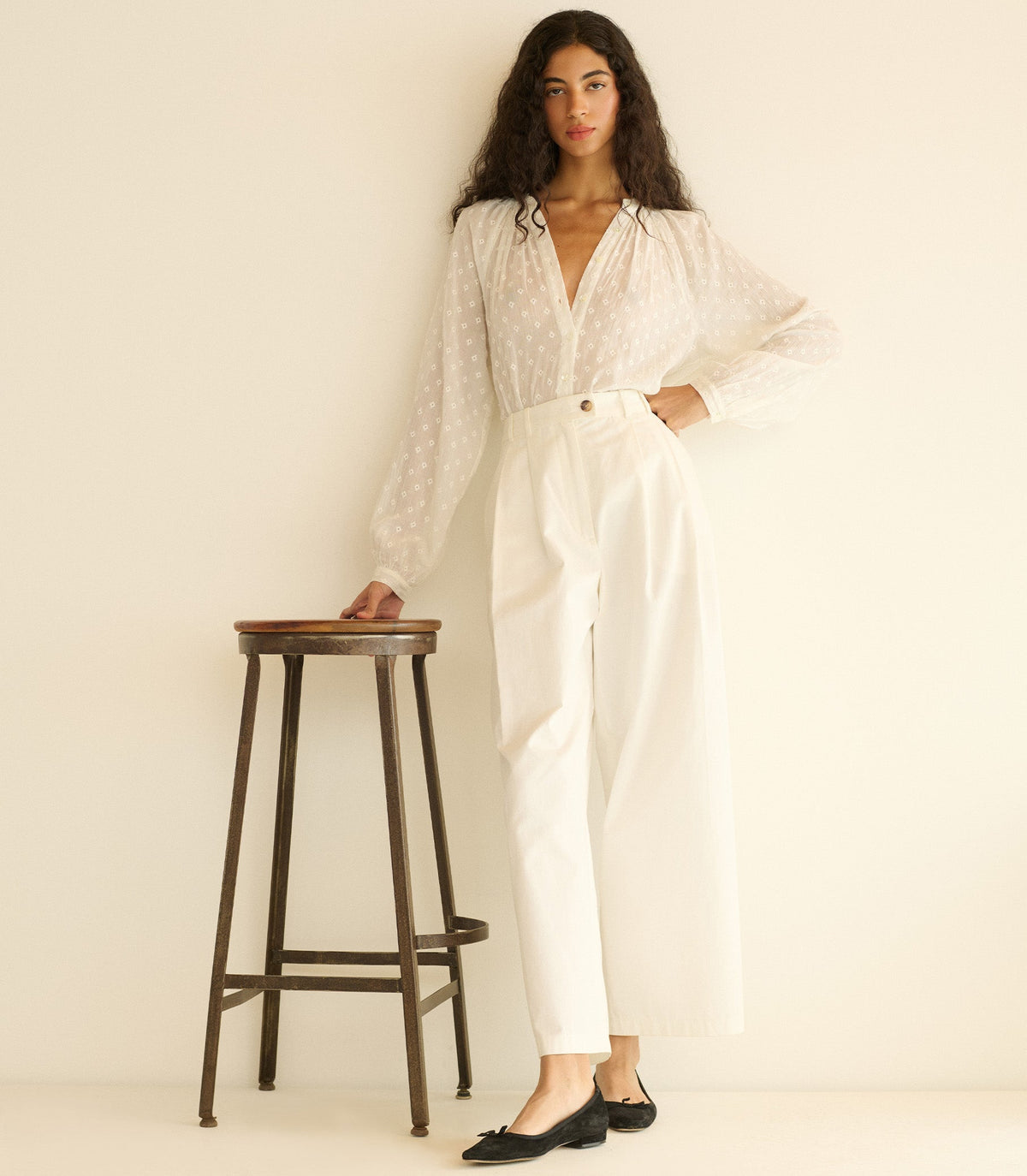 Julienne Top – Salt Marseille Embroidery
