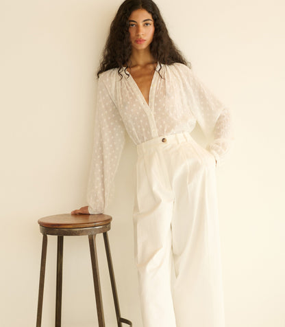 Julienne Top – Salt Marseille Embroidery