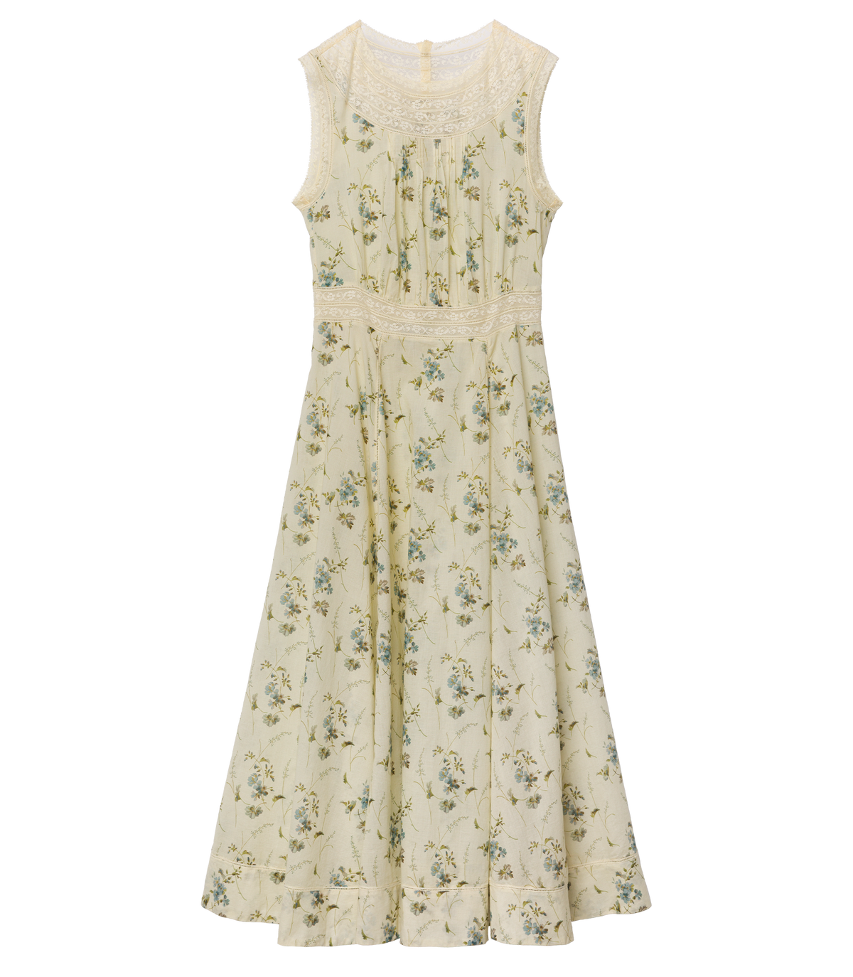 DÔEN Liliane Floral Midi Dress – Sunshine Prairie Rose