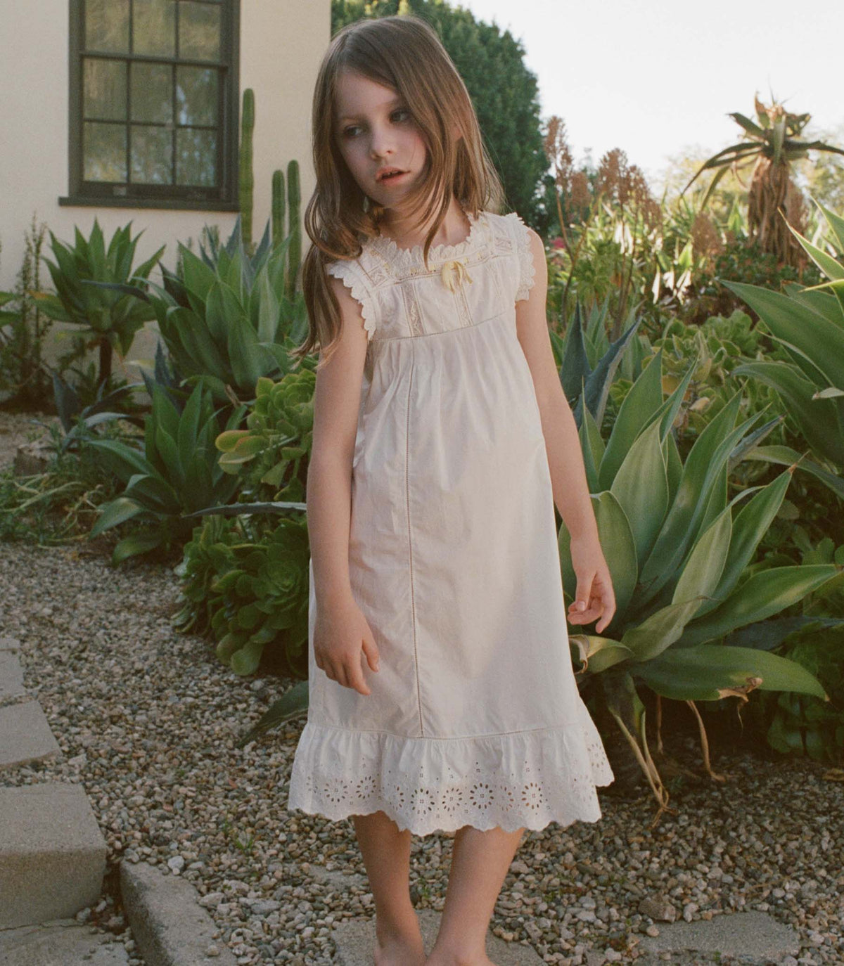 Little Patience Girls Organic Cotton Dress – Salt