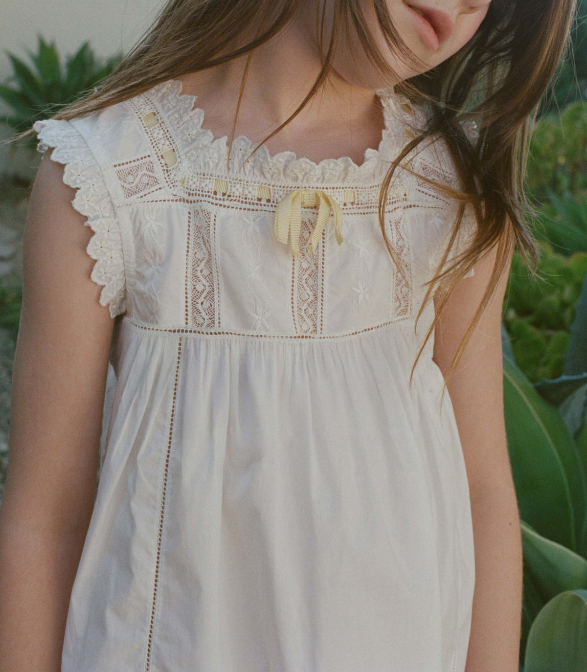 Little Patience Girls Organic Cotton Dress – Salt