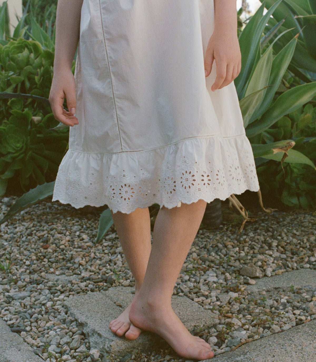 Little Patience Girls Organic Cotton Dress – Salt
