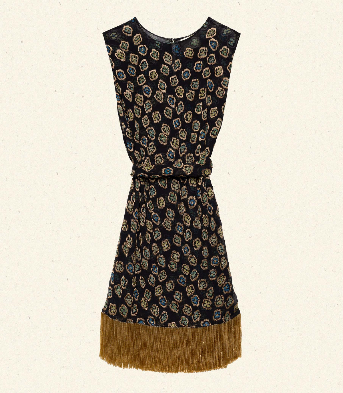 DÔEN Heirloom Liza Dress – Joni Floral Crinkle Chiffon