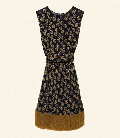 DÔEN Heirloom Liza Dress – Joni Floral Crinkle Chiffon