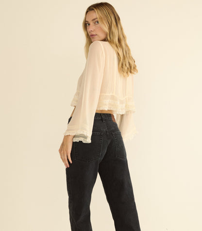 Miller Low-Rise Slouchy Jean – Coal Black Wash | Regen Cotton