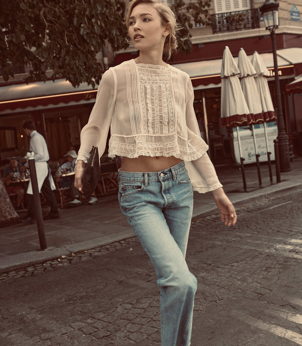 Miller Low-Rise Slouchy Jean – Nantes Light Wash | Regen Cotton
