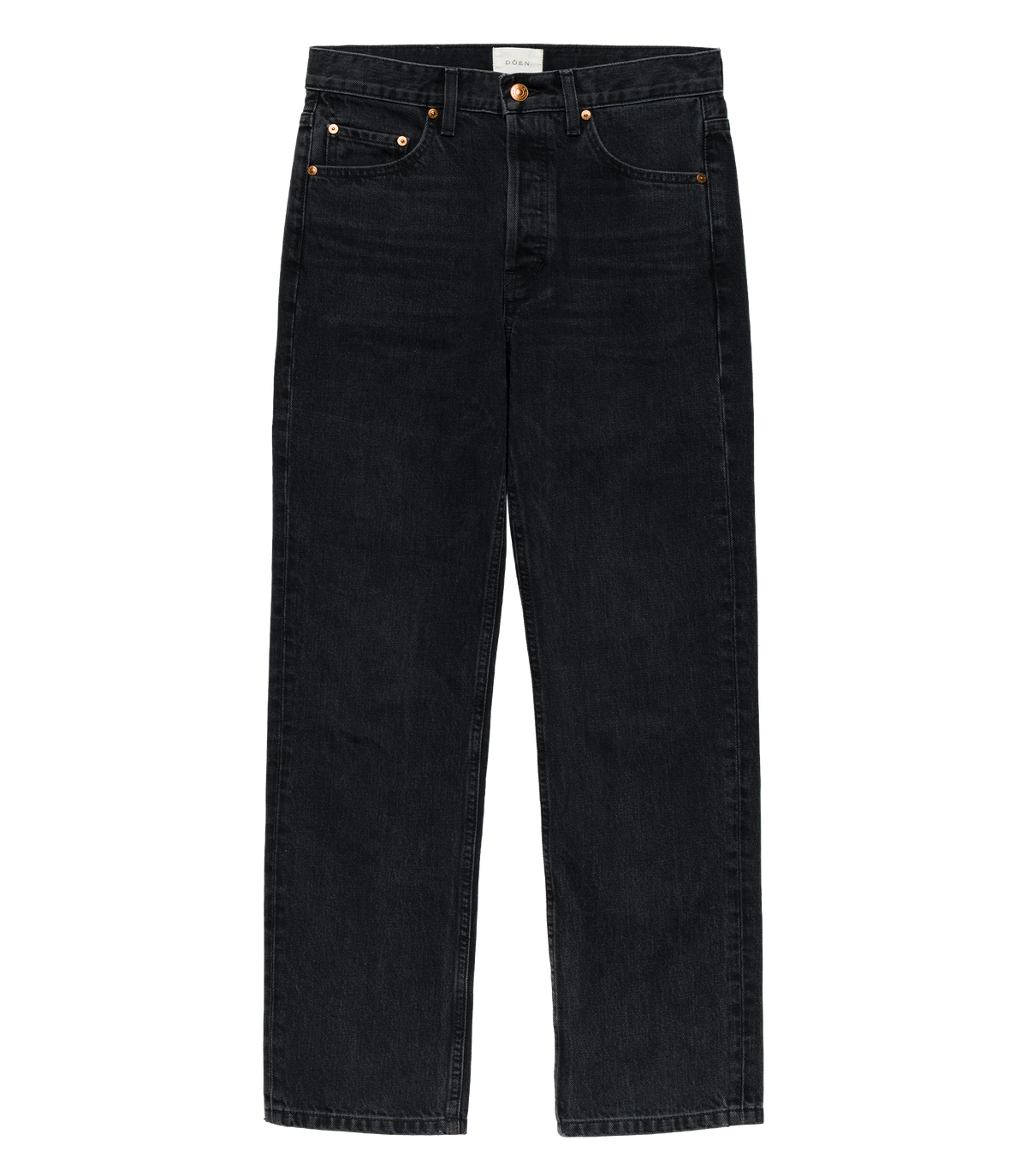 Miller Low-Rise Slouchy Jean – Coal Black Wash | Regen Cotton