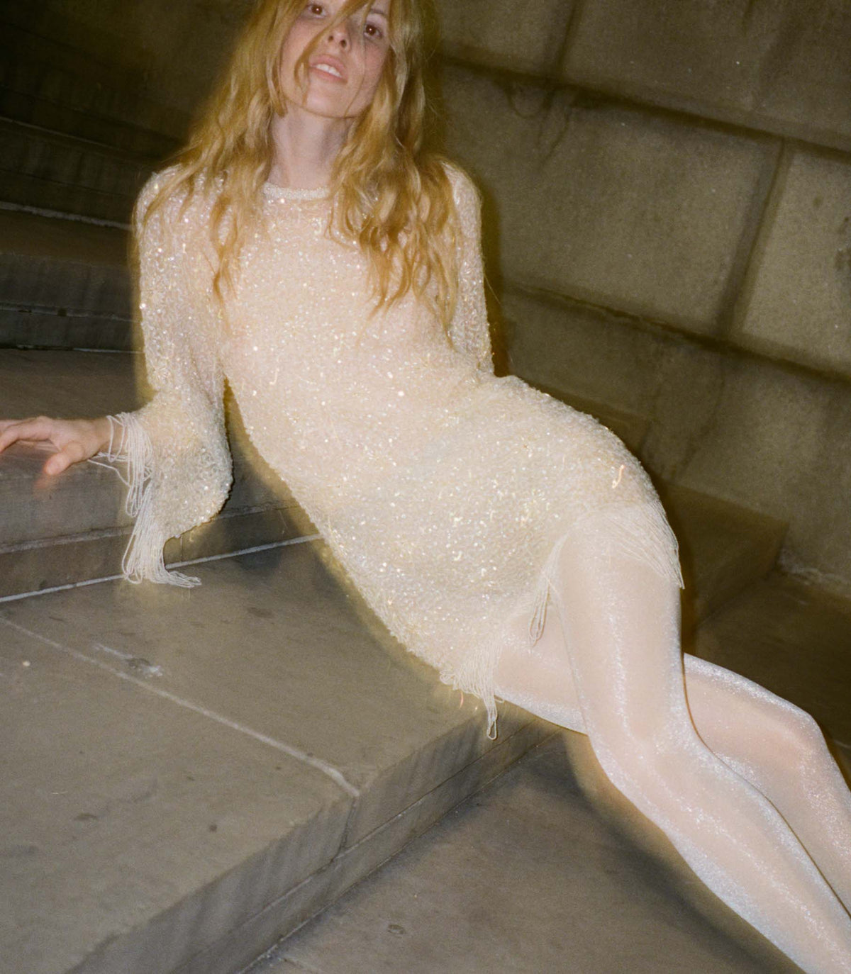 DÔEN Heirloom Noemi Dress – Pierre de Lune Beaded