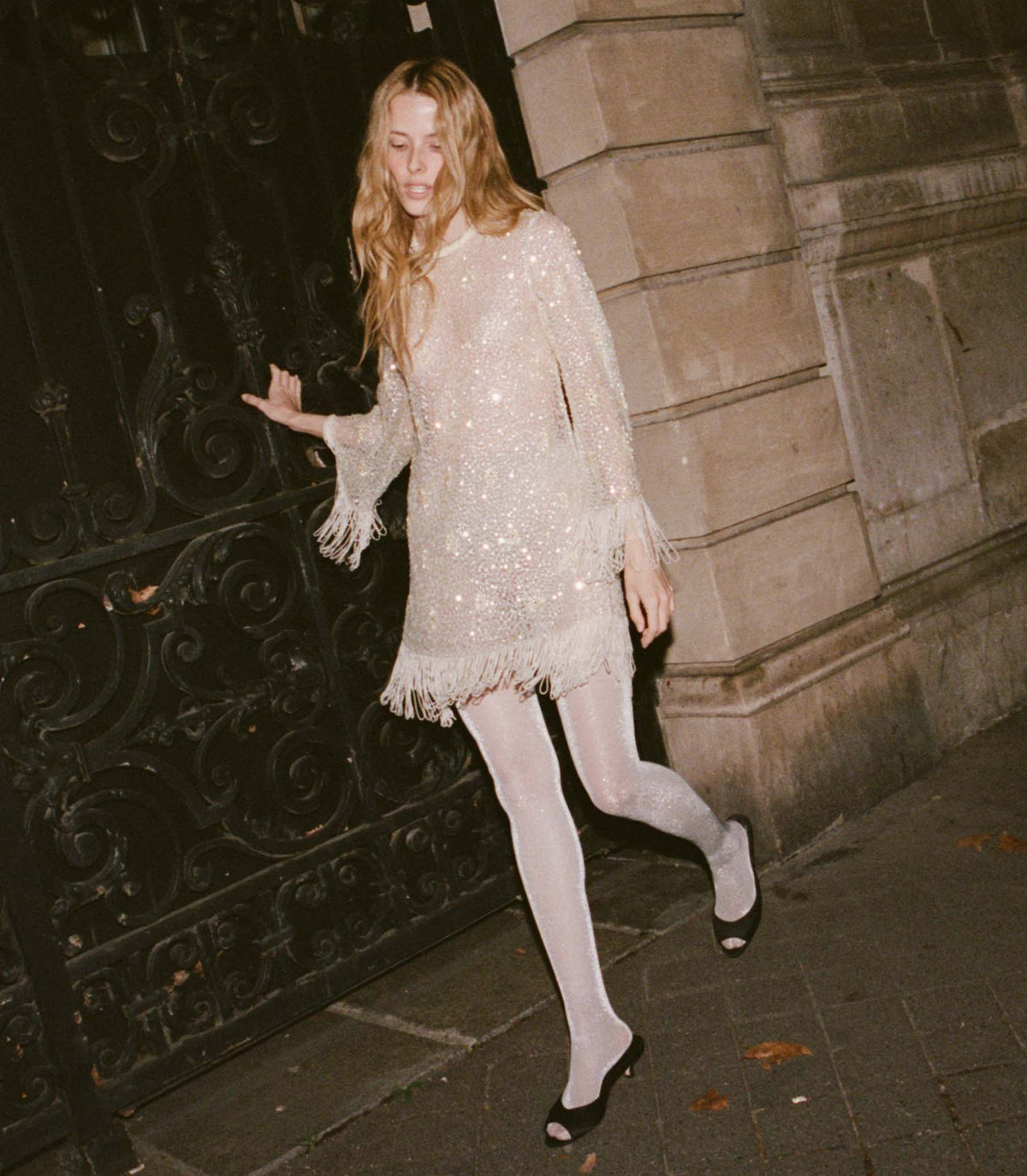 DÔEN Heirloom Noemi Dress – Pierre de Lune Beaded