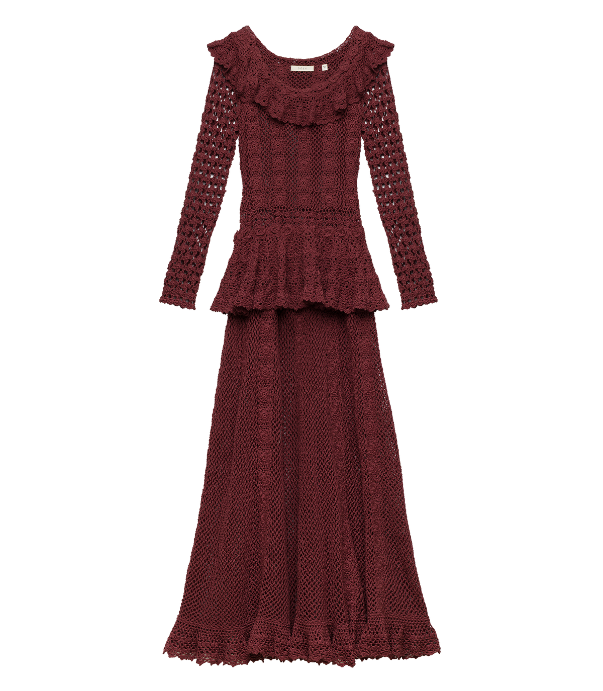DÔEN Heirloom Norène Dress – Vieux Rose Crochet