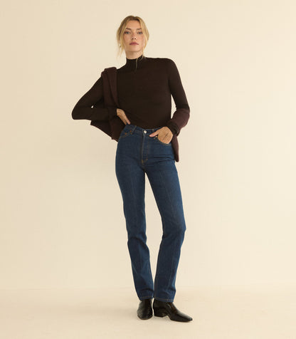 Ondine Jean – Cavalaire Dark Wash Regenerative Cotton
