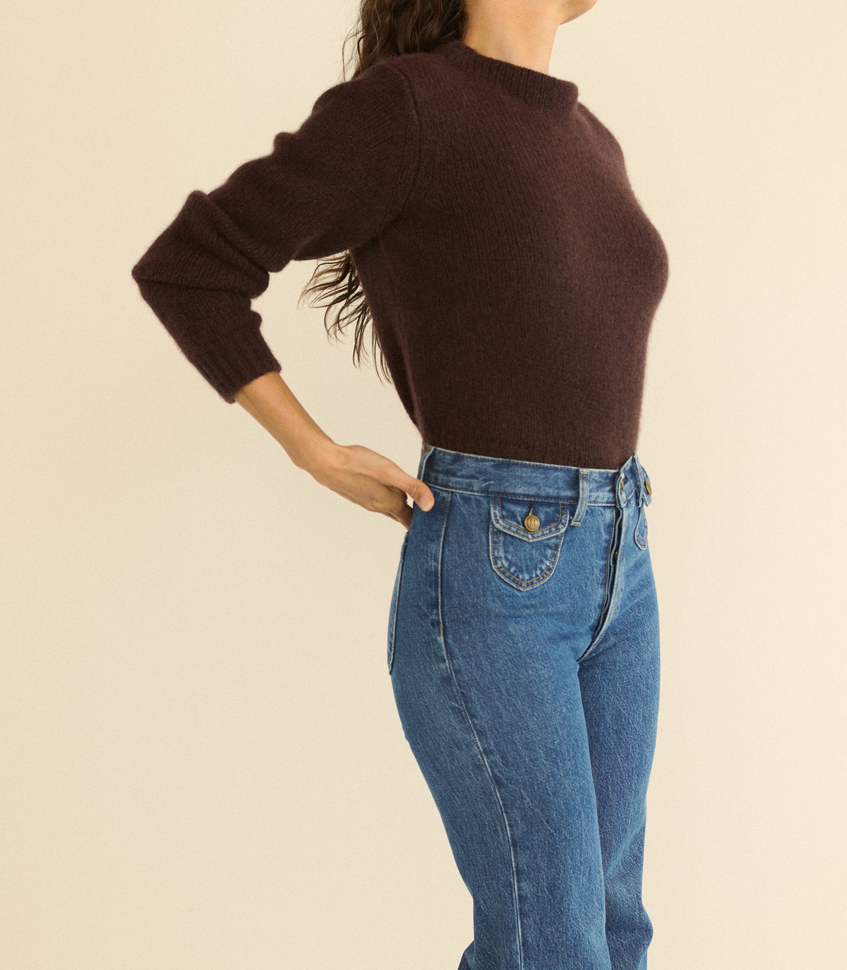 Sylvie Jean Roussillon Mid Wash | Regenerative Cotton Flare