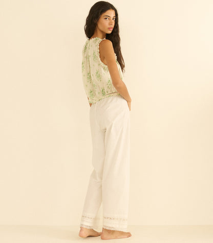 Traveler Top Petit Bouquet de Chamonix | Organic Cotton Voile